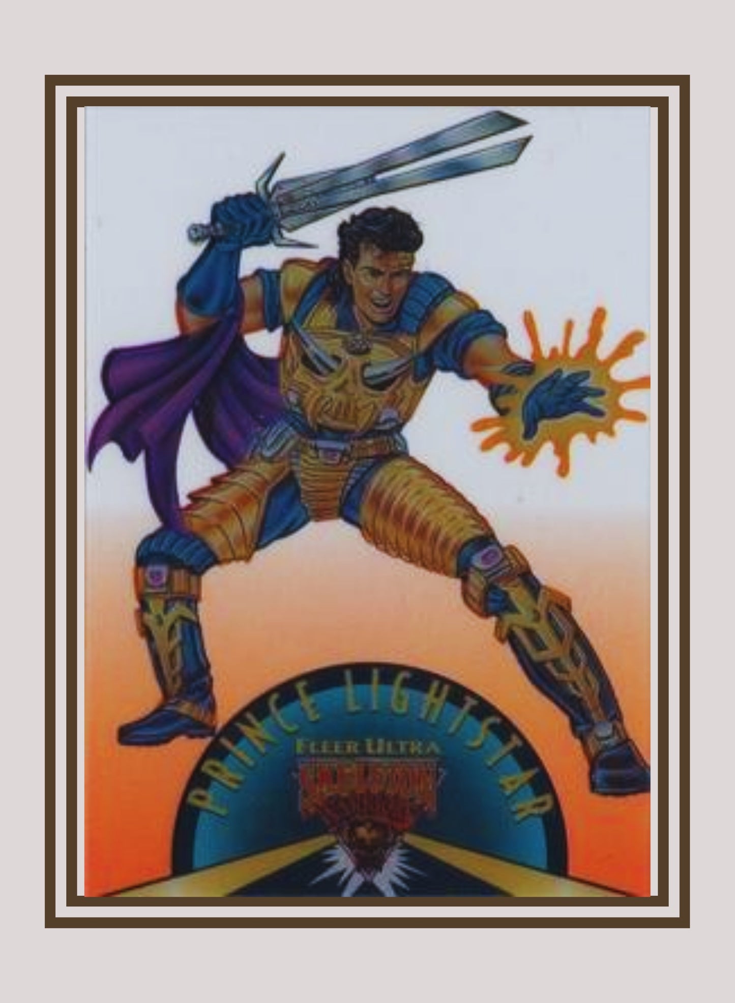 1x Prince Lightstar - Suspended Animation (#03 - 1995 Fleer Ultra Skeleton Warriors)