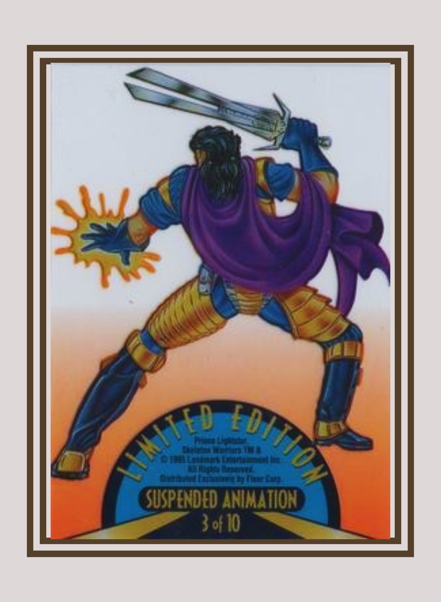 1x Prince Lightstar - Suspended Animation (#03 - 1995 Fleer Ultra Skeleton Warriors)