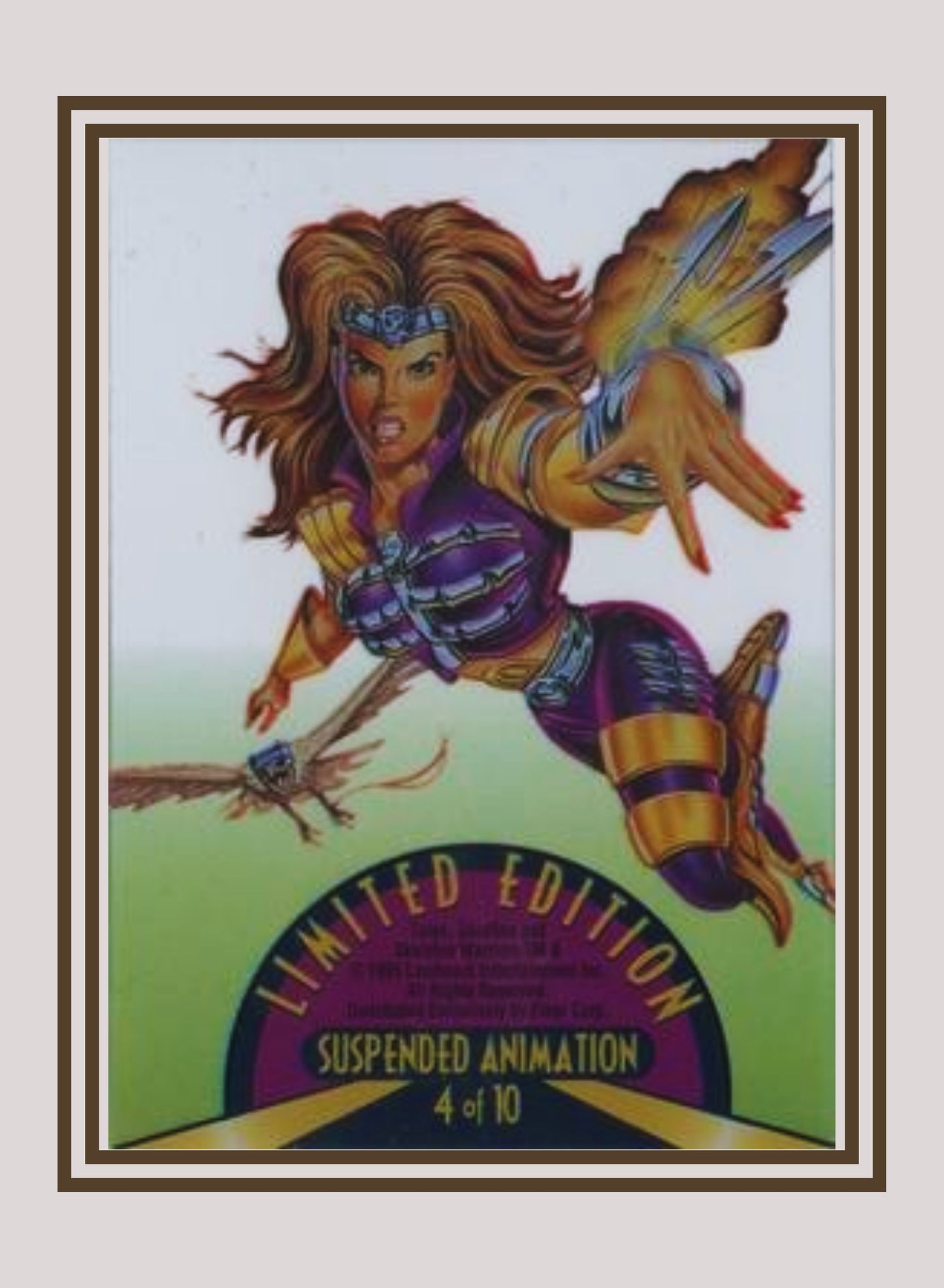 1x Talyn & Sarafina - Suspended Animation (#04 - 1995 Fleer Ultra Skeleton Warriors)