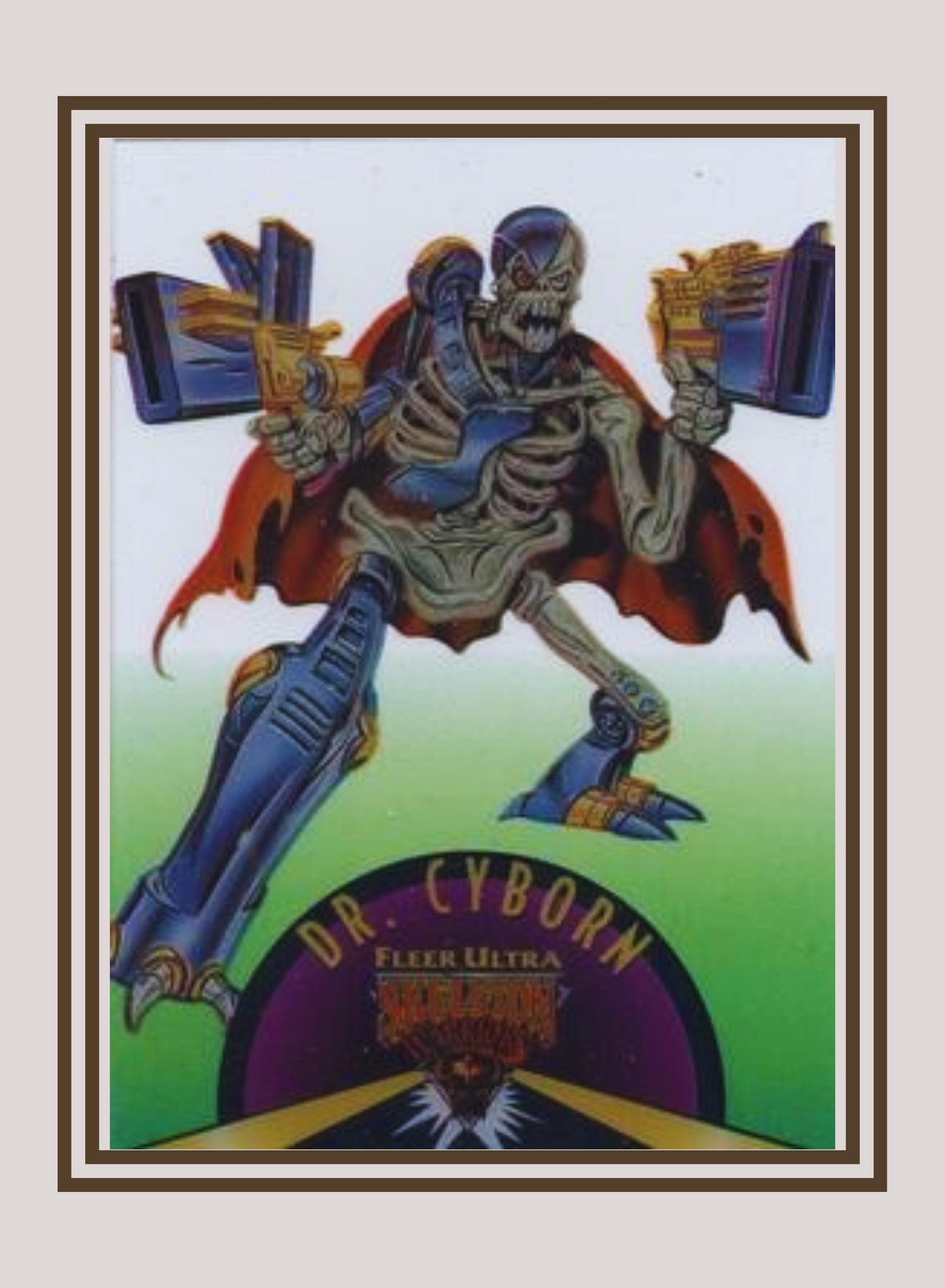 1x Dr. Cyborn - Suspended Animation (#05 - 1995 Fleer Ultra Skeleton Warriors)