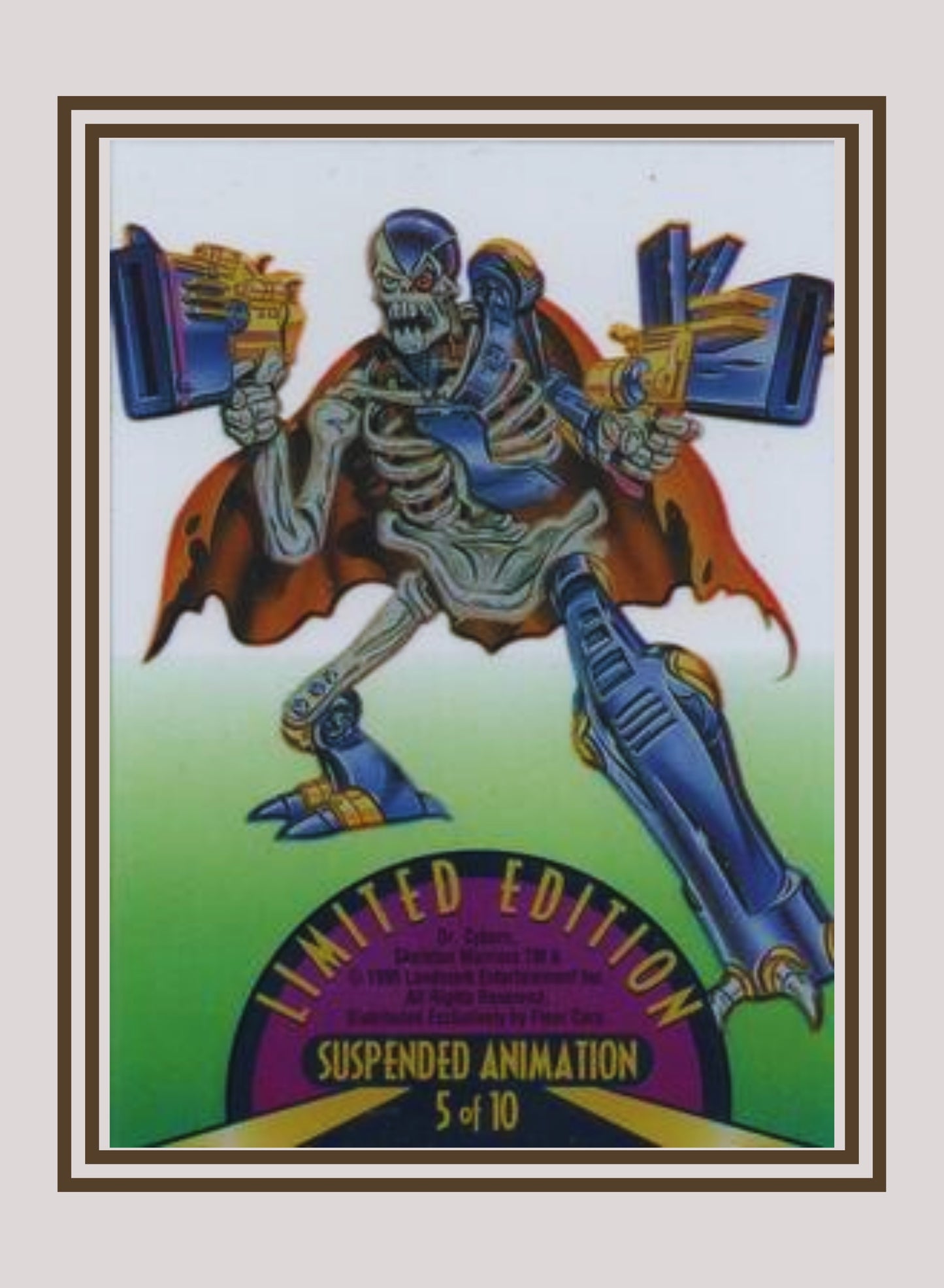 1x Dr. Cyborn - Suspended Animation (#05 - 1995 Fleer Ultra Skeleton Warriors)