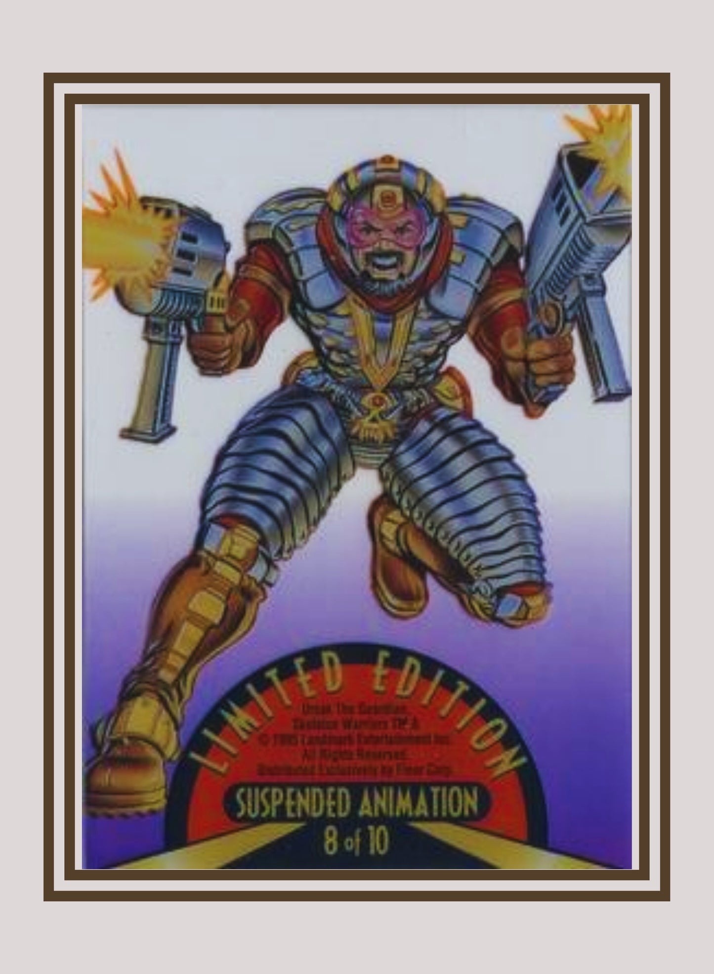 1x Ursak the Guardian - Suspended Animation (#08 - 1995 Fleer Ultra Skeleton Warriors)