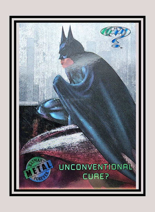 DC! 1x Unconventional Cure? - Silver Flasher (#007 - 1995 Fleer Batman Forever Metal)