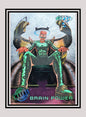 DC! 1x Brain Power - Silver Flasher (#017 - 1995 Fleer Batman Forever Metal)
