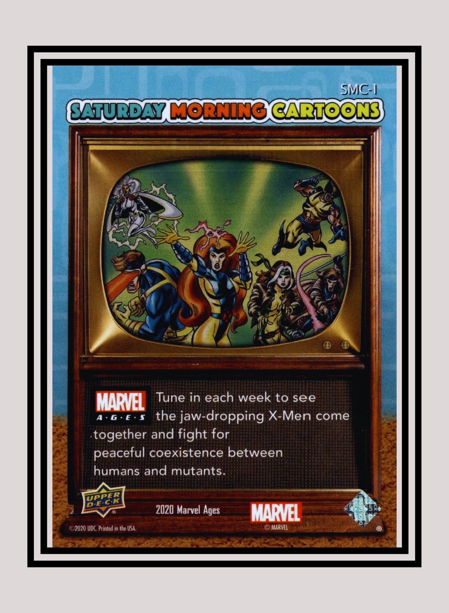 Marvel! 1x X-Men - Inserts (SMC-1 - 2020 Upper Deck Marvel Ages)