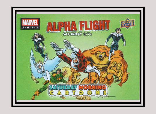Marvel! 1x Alpha Flight - Inserts (SMC-5 - 2020 Upper Deck Marvel Ages)
