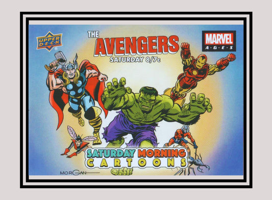 Marvel! 1x Avengers - Inserts (SMC-8 - 2020 Upper Deck Marvel Ages)