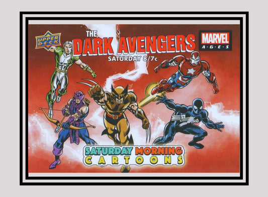 Marvel! 1x Dark Avengers - Inserts (SMC-9 - 2020 Upper Deck Marvel Ages)