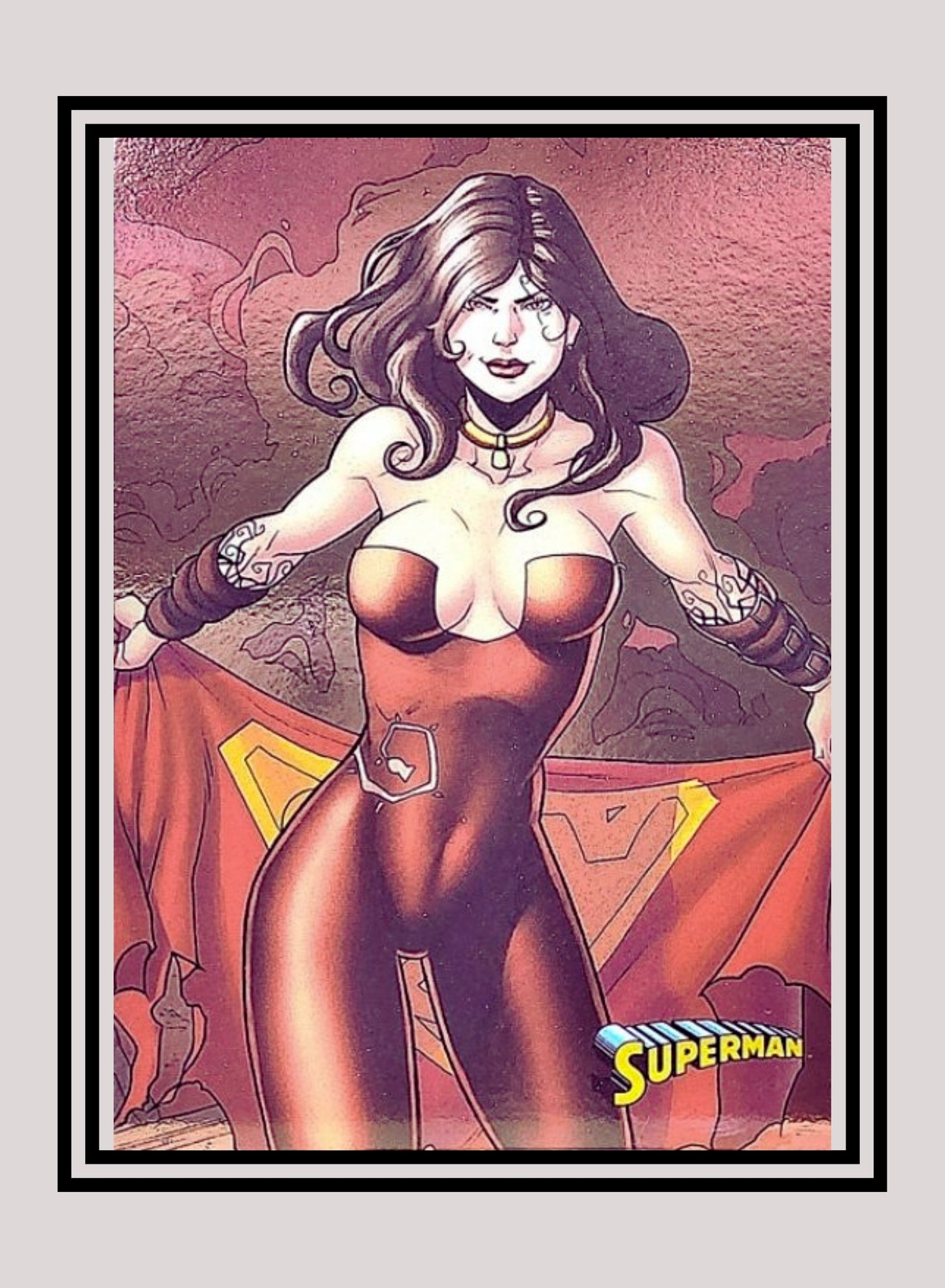 DC! 1x Encantadora - Foil (#10 - 2013 Cryptozoic DC Superman)
