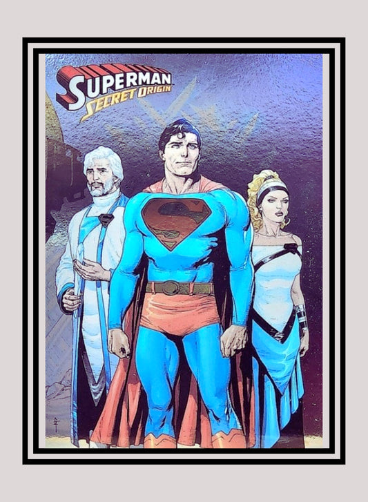 DC! 1x Secret Origin Issue #4 - Foil (#SO-04 - 2013 Cryptozoic DC Superman)