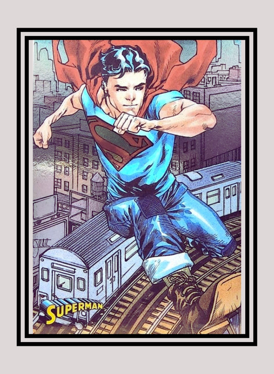 DC! 1x Young Superman - Foil (#36 - 2013 Cryptozoic DC Superman)
