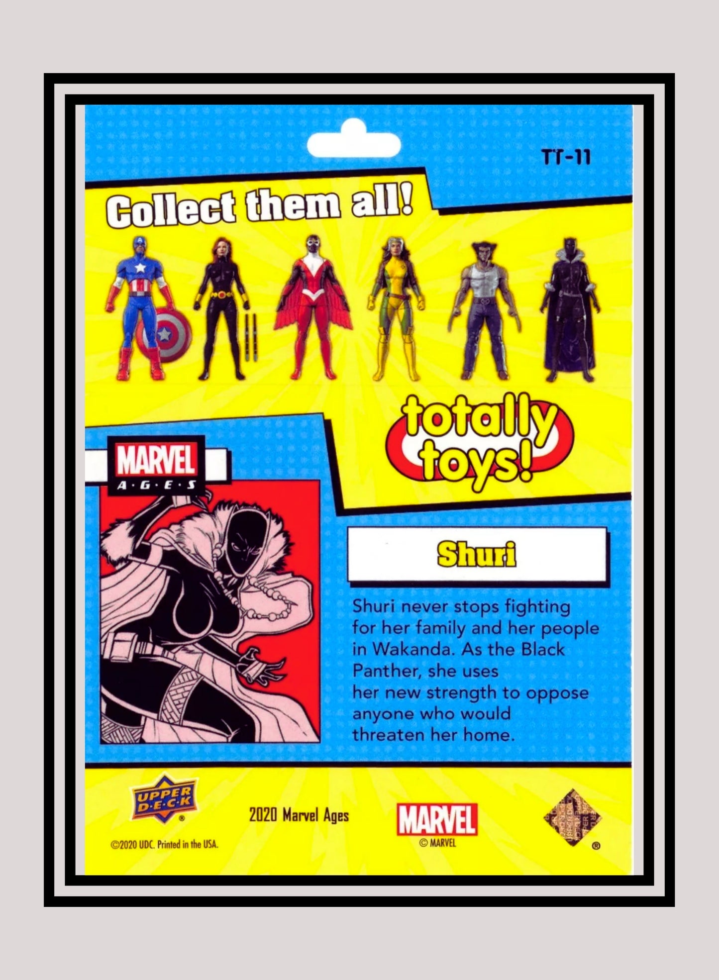 Marvel! 1x Shuri - Inserts (TT-11 - 2020 Upper Deck Marvel Ages)
