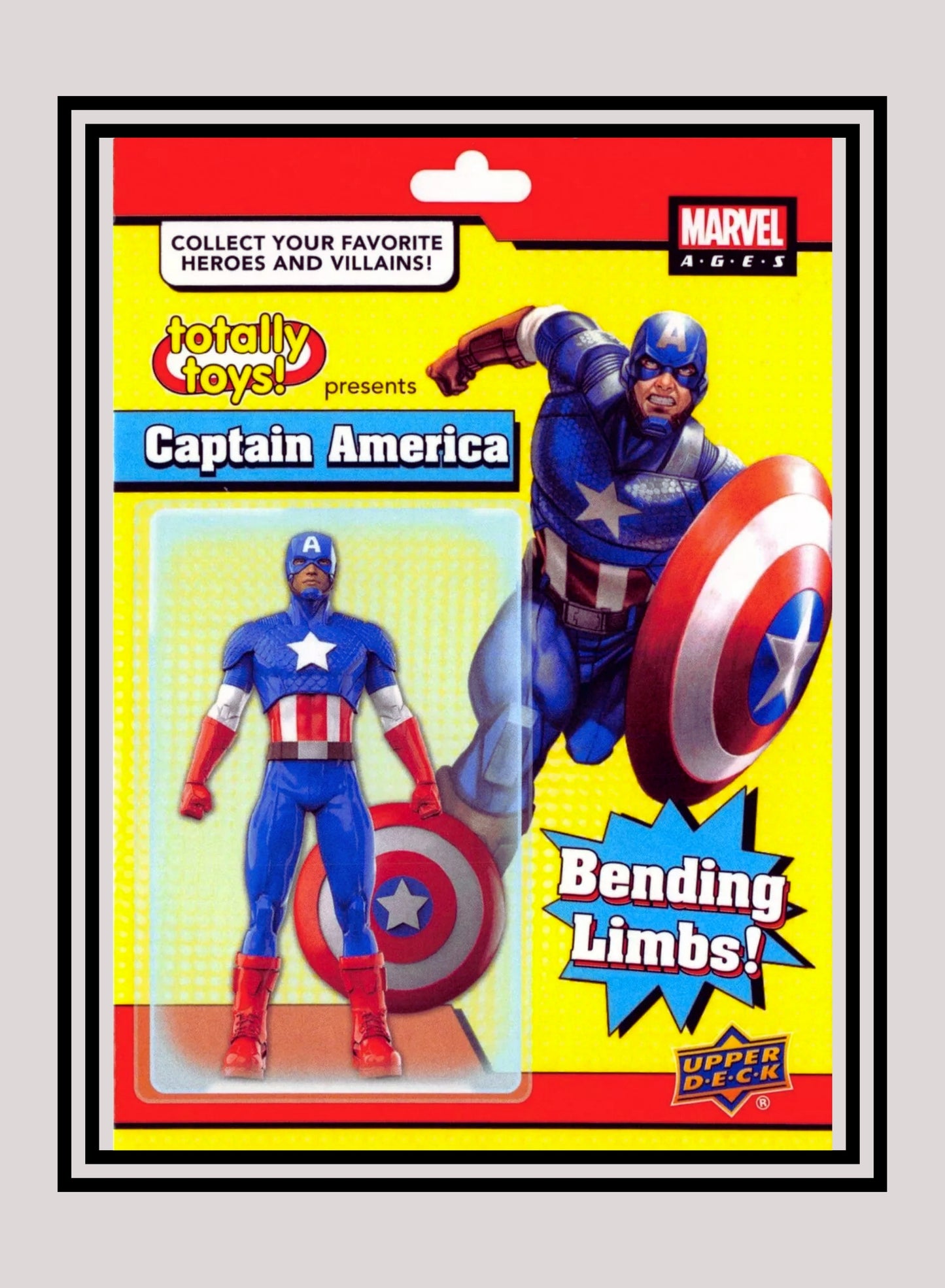Marvel! 1x Captain America - Inserts (TT-5 - 2020 Upper Deck Marvel Ages)