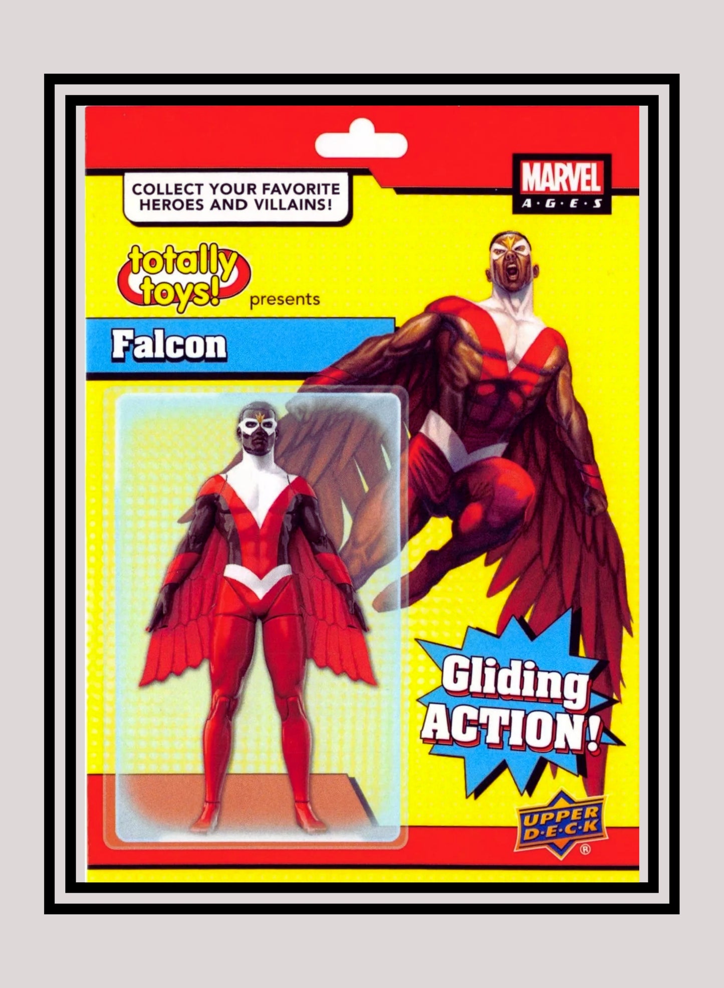 Marvel! 1x Falcon - Inserts (TT-9 - 2020 Upper Deck Marvel Ages)