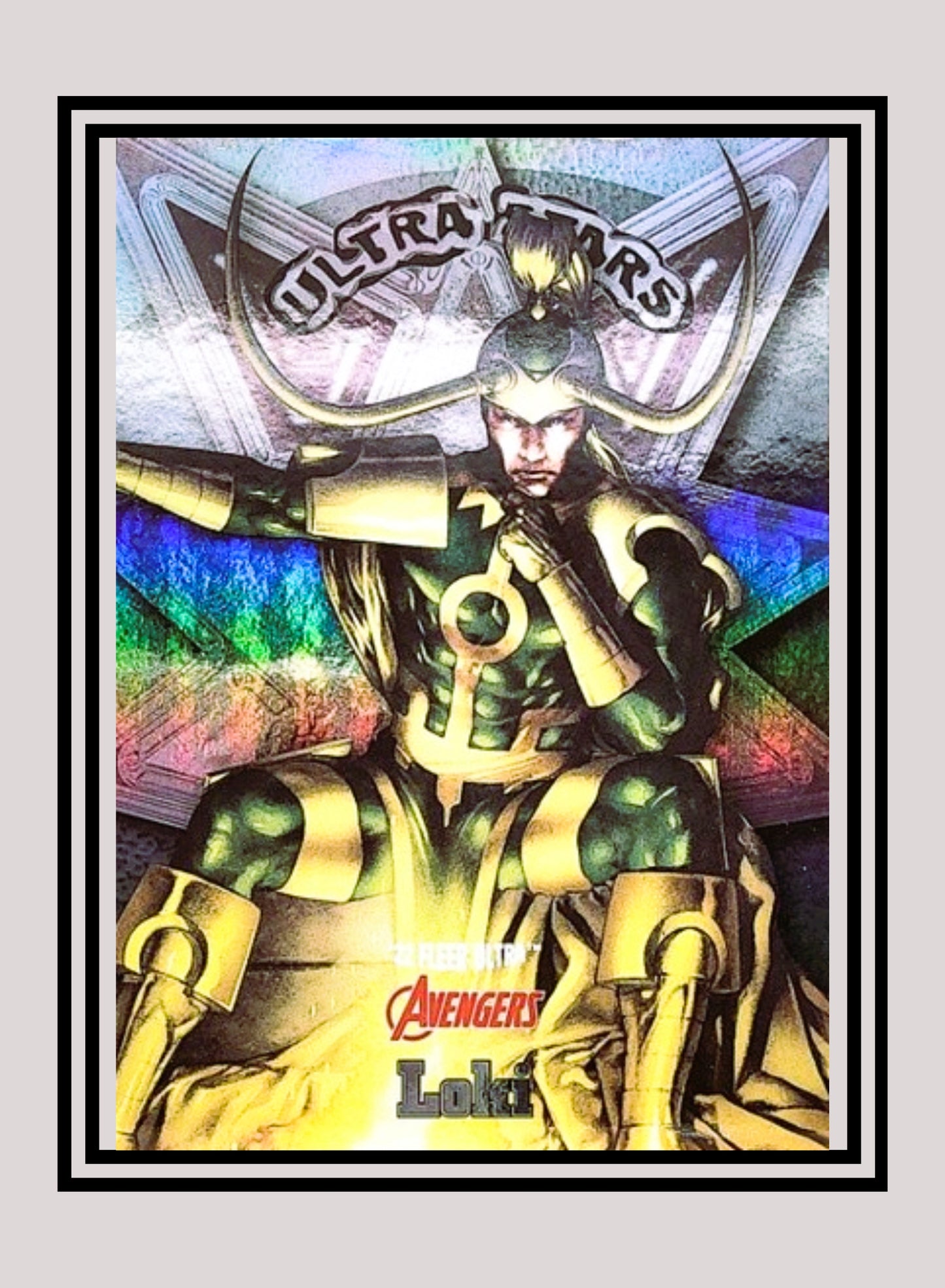 Marvel! 1x Loki - Ultra Stars Holofoil (#US26 - 2022 Fleer Ultra Avengers)