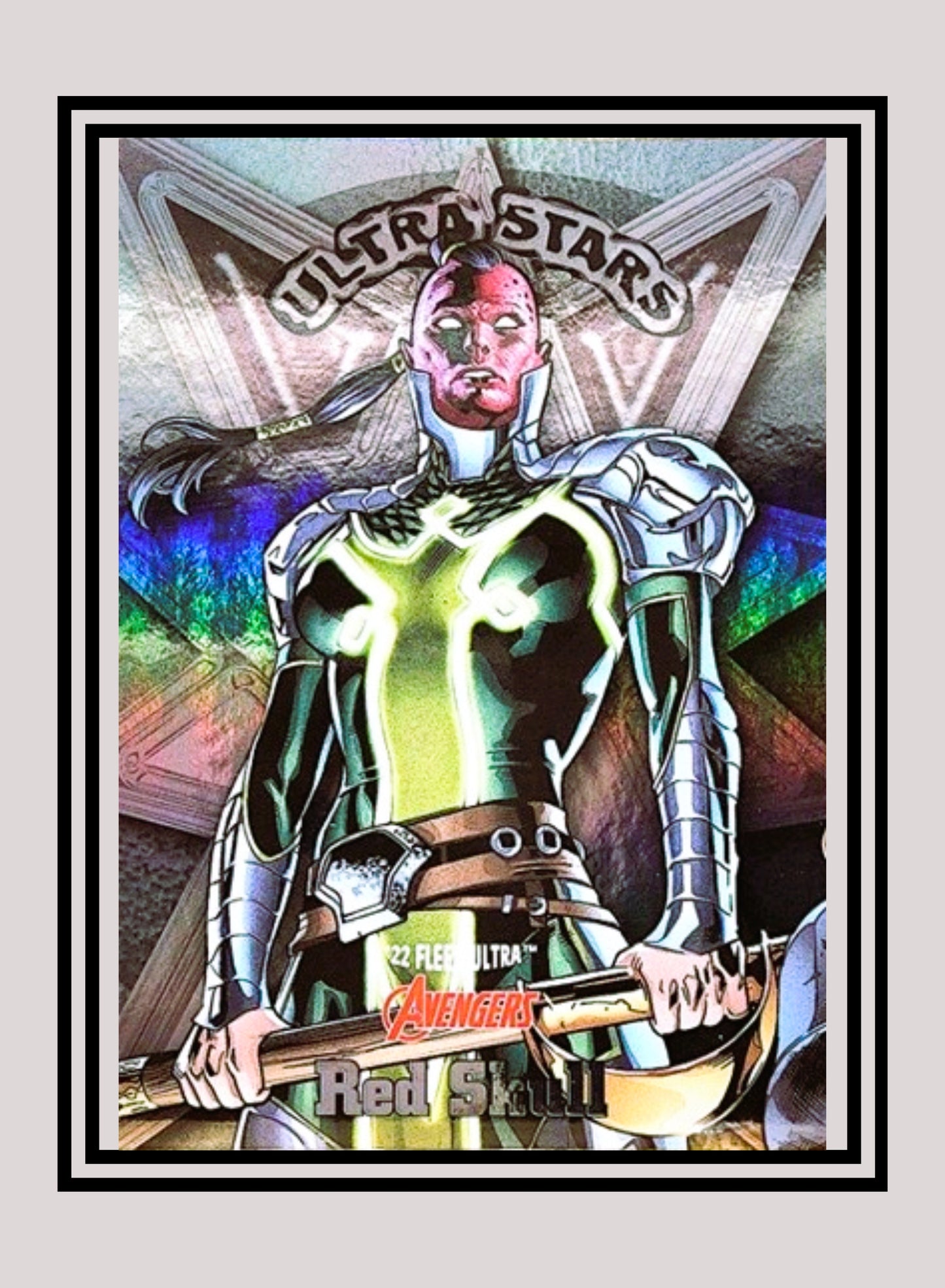 Marvel! 1x Red Skull - Ultra Stars Holofoil (#US33 - 2022 Fleer Ultra Avengers)