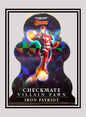 Marvel! 1x Iron Patriot - Checkmate Holofoil (#CP-22 - 2022 Fleer Ultra Avengers)
