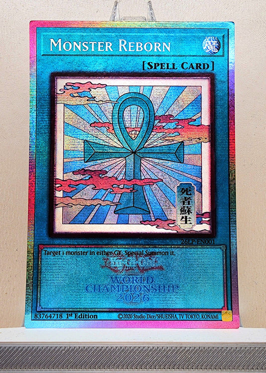 Yugioh! 1x Monster Reborn (26LP - Starlight Rare) Limited Edition