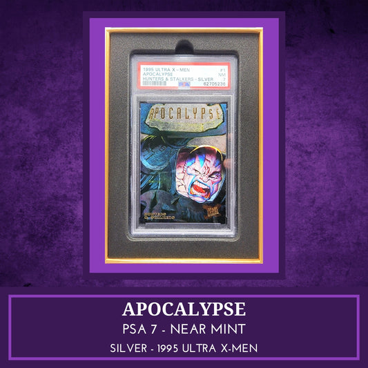 Marvel! 1x Apocalypse PSA 7 (Silver - 1995 Ultra X-Men)