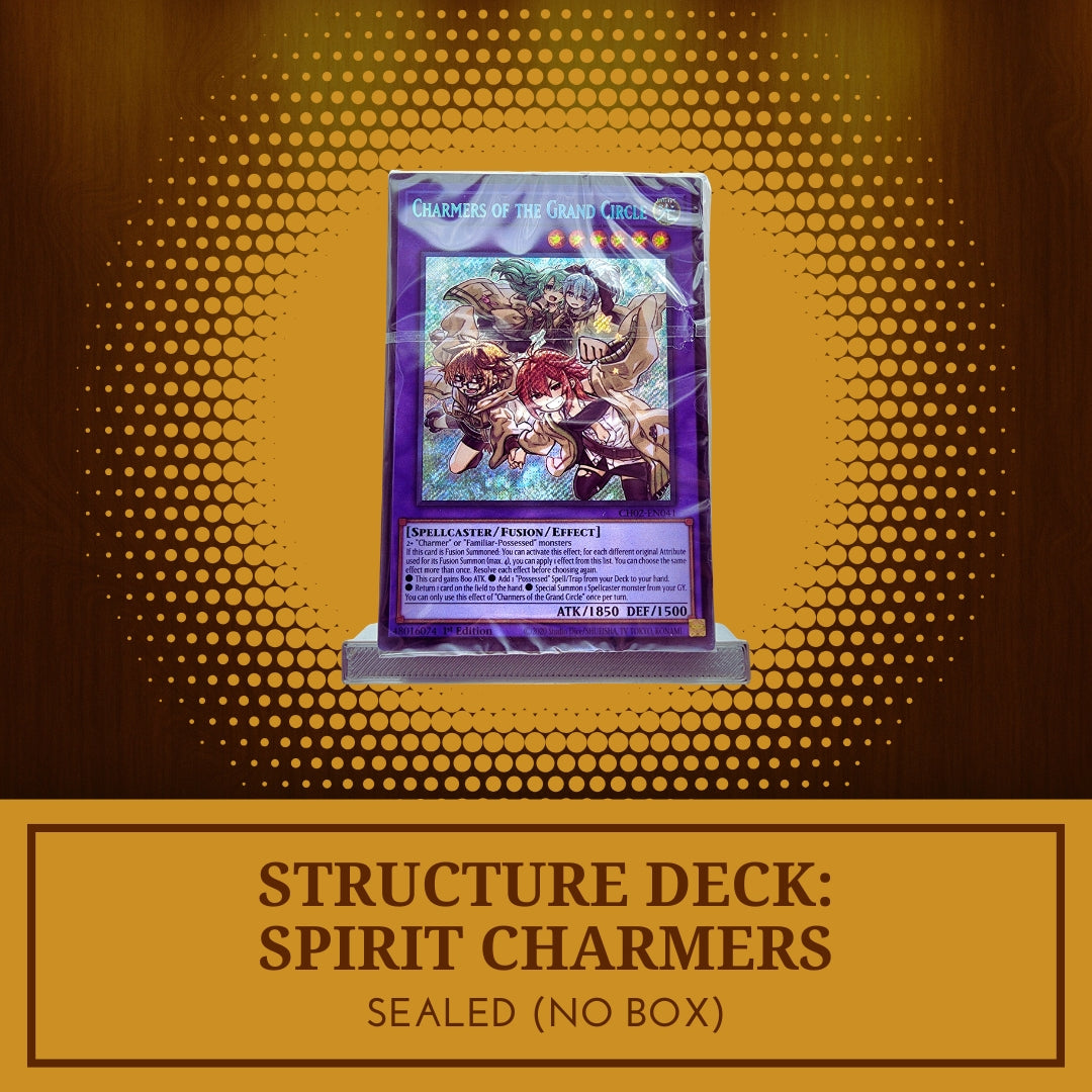 Yugioh! 1x Structure Deck: The Chronicles Deck: Spirit Charmers (CH02) SEALED 1st Edition (NO BOX)