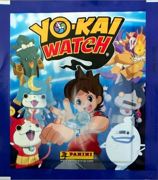 1x 2016 Panini Yo-Kai Watch - Sticker Pack (SEALED)