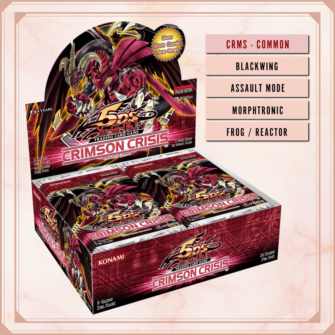 Yugioh! Crimson Crisis Singles (CRMS - Common) Unli Edition