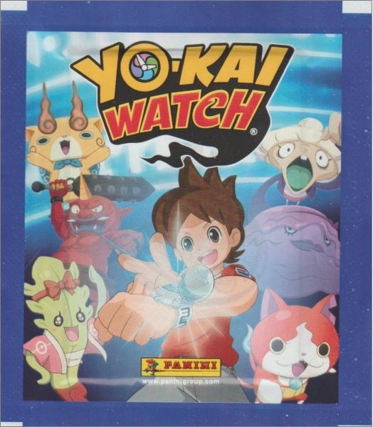 1x 2016 Panini Yo-Kai Watch - Sticker Pack (SEALED)