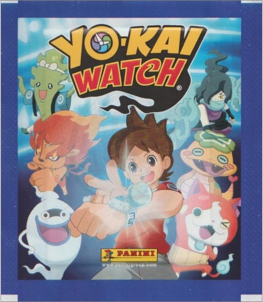 1x 2016 Panini Yo-Kai Watch - Sticker Pack (SEALED)