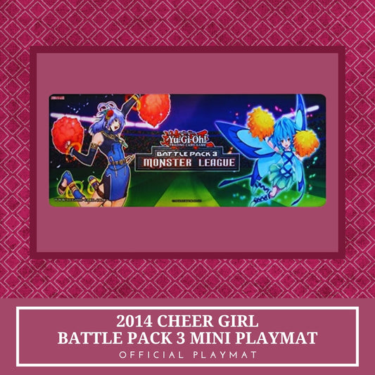 Yugioh! 1x 2014 Cheer Girl Battle Pack 3: Monster League (Official MINI Playmat)