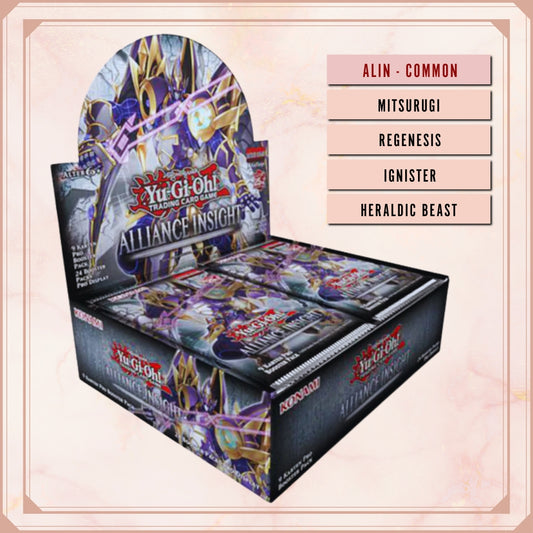 Yugioh! Alliance Insight Singles (ALIN - Common) 1st Edition