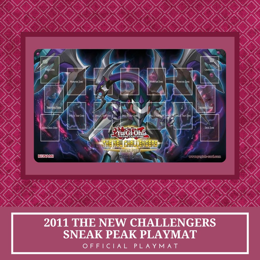 Yugioh! 1x 2011 The New Challengers Sneak Peak (Official Playmat)