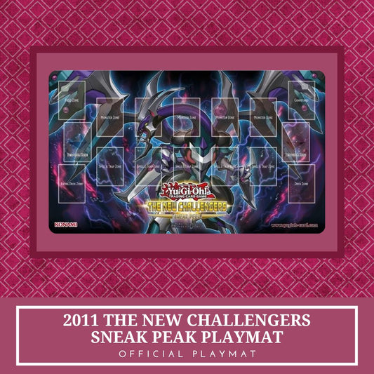 Yugioh! 1x 2011 The New Challengers Sneak Peak (Official Playmat)