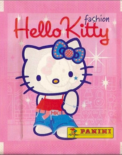 1x 2010 Panini Hello Kitty Fashion - Sticker Pack (SEALED)