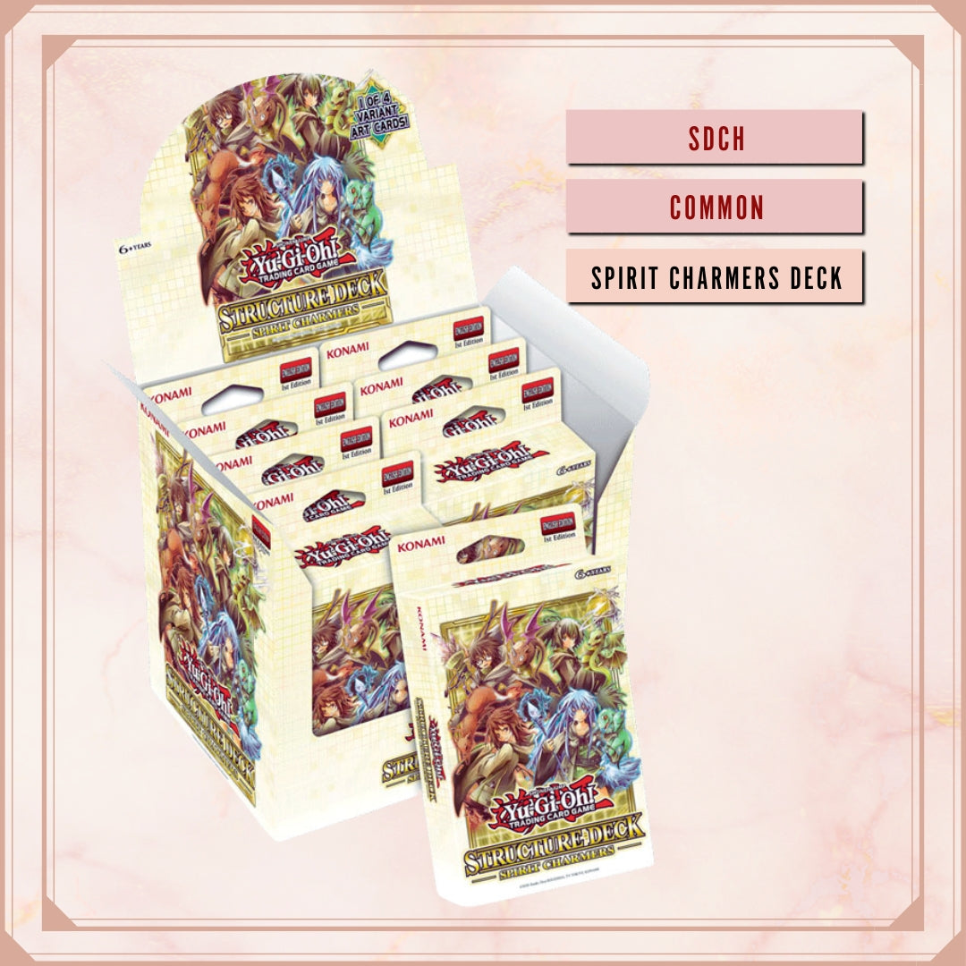 Yugioh! Structure Deck: Spirit Charmers Singles (SDCH - Common) 1st Edition