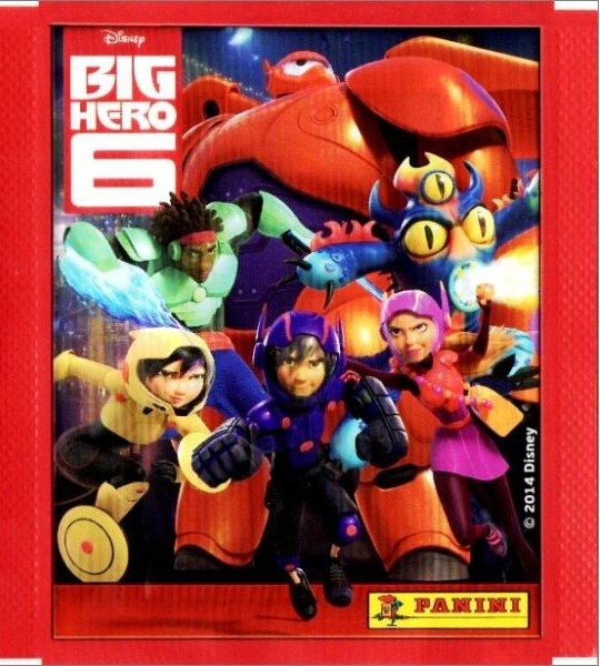 1x 2014 Panini Disney Big Hero 6 - Sticker Pack (SEALED)