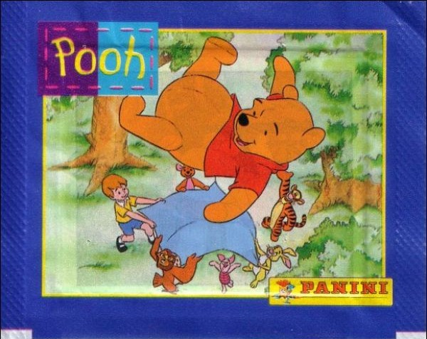 1x 1997 Panini Disney Pooh - Sticker Pack (SEALED)