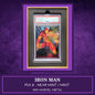 Marvel! 1x Iron Man PSA 8 (Metal Blaster - 1995 Fleer Marvel Metal)