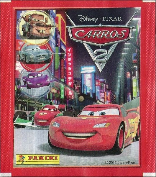 1x 2011 Panini Disney Pixar Cars 2 - Sticker Pack (SEALED)