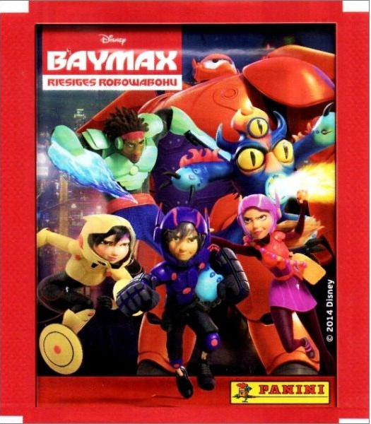 1x 2014 Panini Disney Big Hero 6 - Sticker Pack (SEALED)