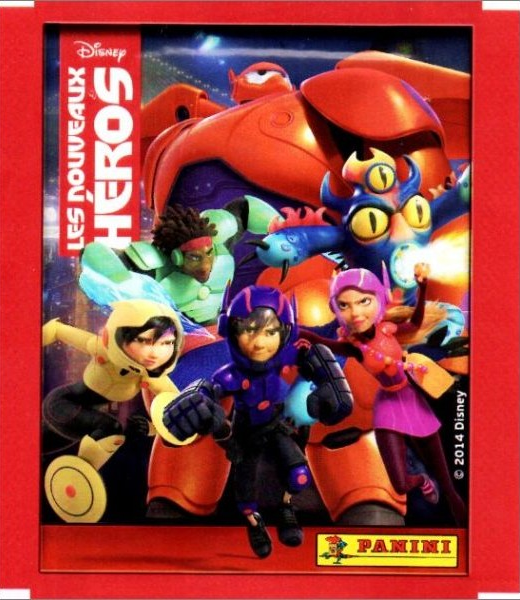 1x 2014 Panini Disney Big Hero 6 - Sticker Pack (SEALED)