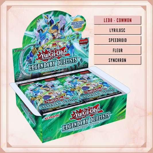 2021) Legendary Duelists: Synchro Storm (LED8) KAWAIII SUSHI 2021) Legendary Duelists: Synchro Storm (LED8) KAWAIII SUSHI