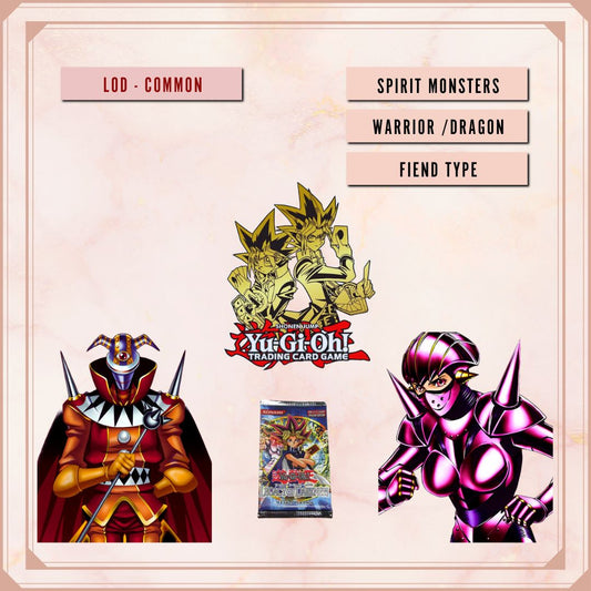 Yugioh! Legacy of Darkness Singles (LOD - Common) 1st/Unli Edition