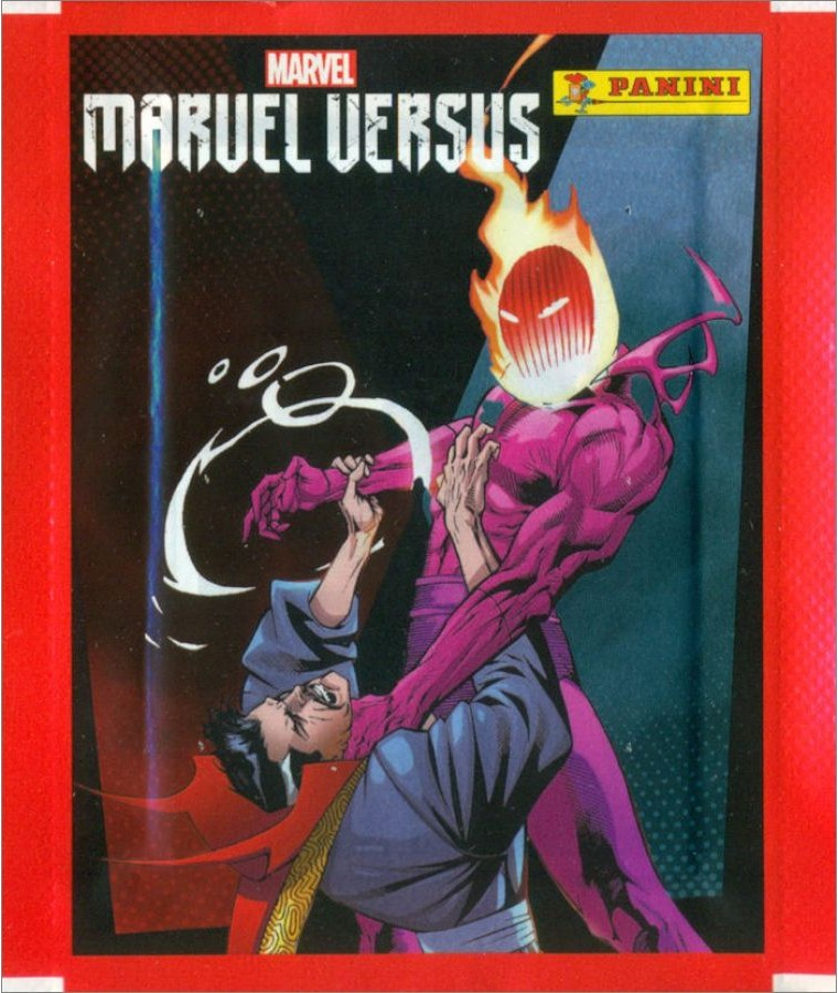 1x 2021 Panini Marvel Versus - Sticker Pack (SEALED)