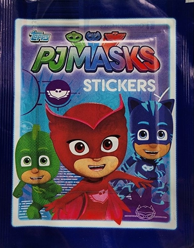 1x 2018 Topps PJ Masks Ready for Action - Sticker Pack (SEALED)