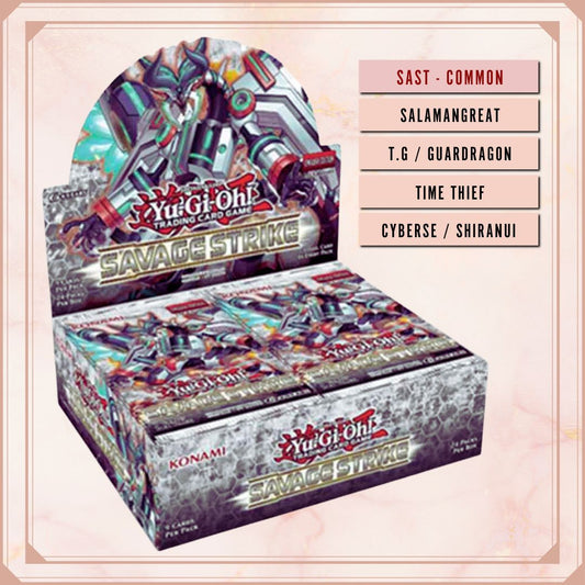 Yugioh! Savage Strike Singles (SAST - Common) 1st/Unli Edition