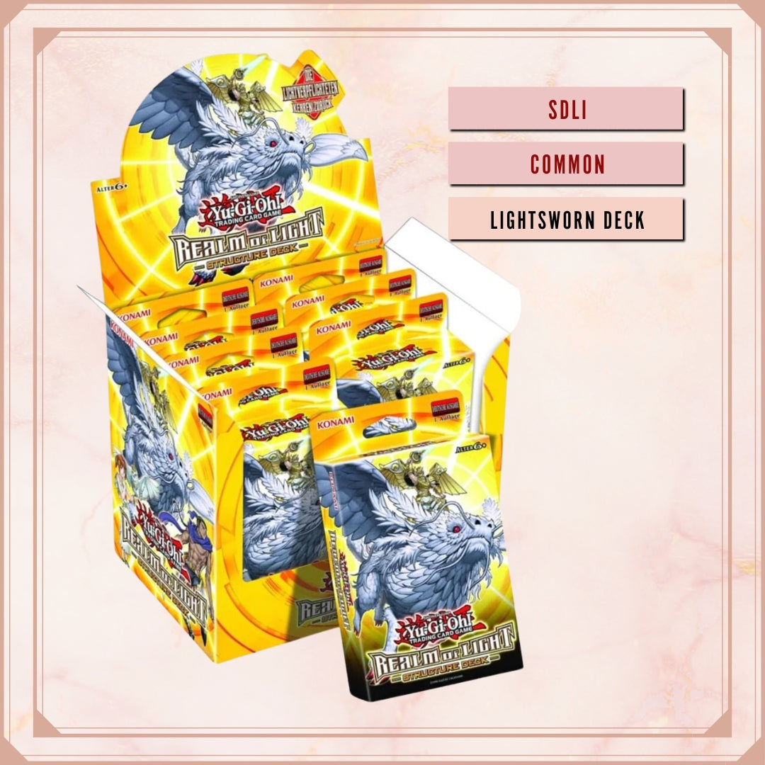 Yugioh! Structure Deck: Realm of Light Singles (SDLI - Common) Unli Edition