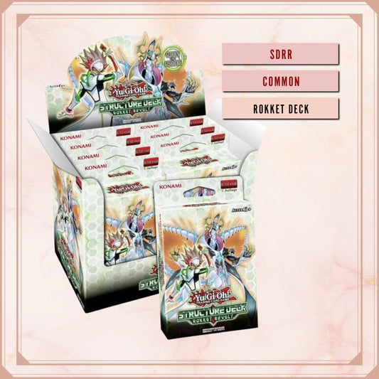 Yugioh! Structure Deck: Rokket Revolt Singles (SDRR - Common) 1st Edition