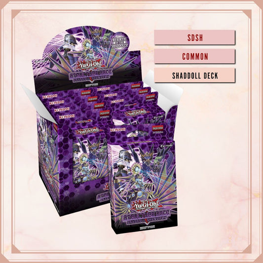 Yugioh! Structure Deck: Shaddoll Showdown Singles (SDSH - Common) 1st/Unli Edition