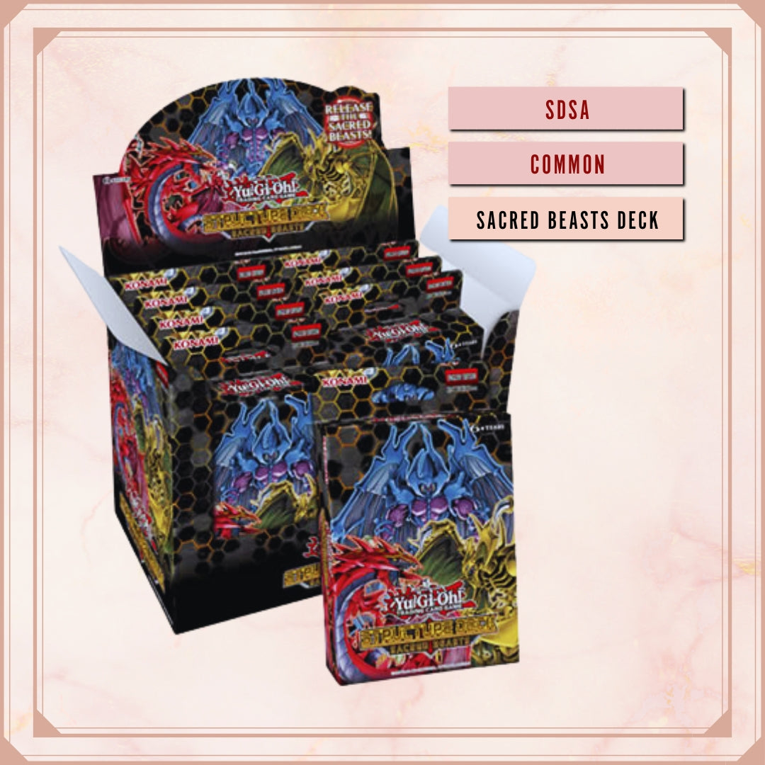 Yugioh! Structure Deck: Sacred Beasts Singles (SDSA - Common) 1st Edition