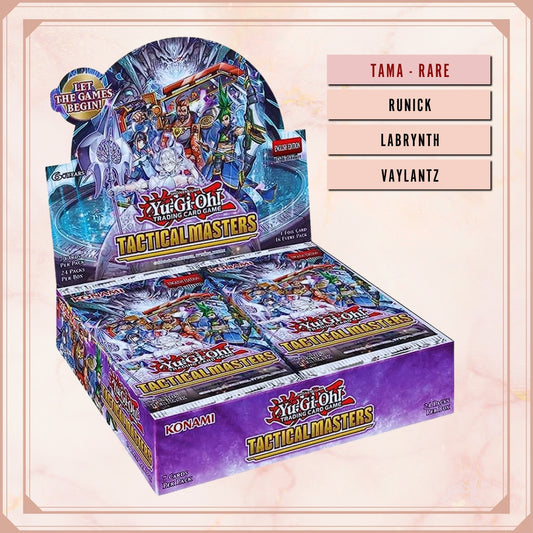 Yugioh! Tactical Masters Singles (TAMA - Rare) 1st Edition